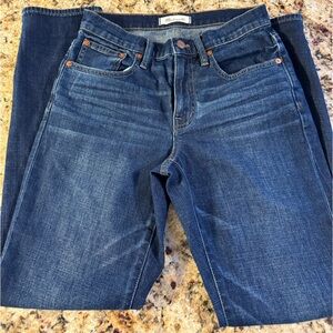 Madewell Slim BoyJean Size 24 in Eller’s Wash